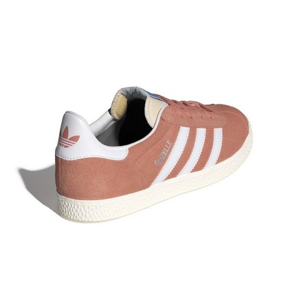 Kids Unisex Gazelle Shoes, Red, A701_ONE, large image number 2