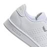 Unisex Kids Advantage Court Lifestyle Hook-And-Loop Shoes, White, A701_ONE, thumbnail image number 4