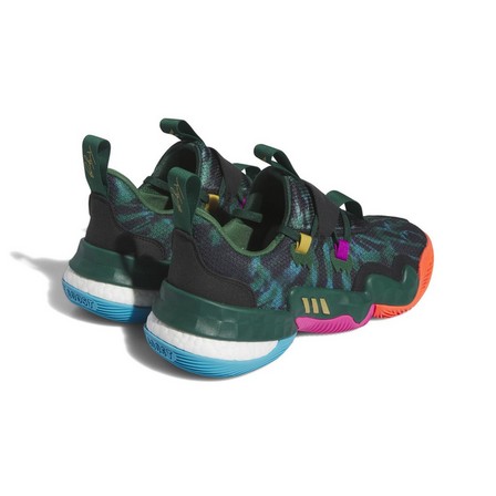 Unisex Trae Young 1 Shoes, Green, A701_ONE, large image number 2