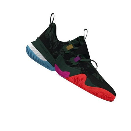Unisex Trae Young 1 Shoes, Green, A701_ONE, large image number 7