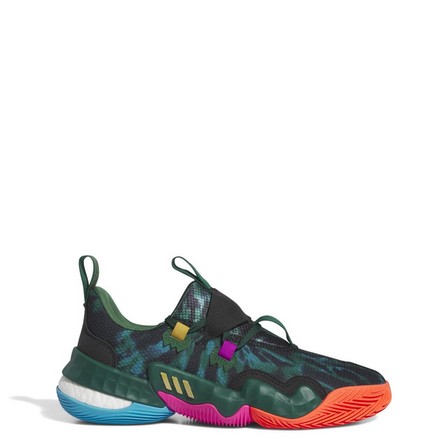 Unisex Trae Young 1 Shoes, Green, A701_ONE, large image number 10