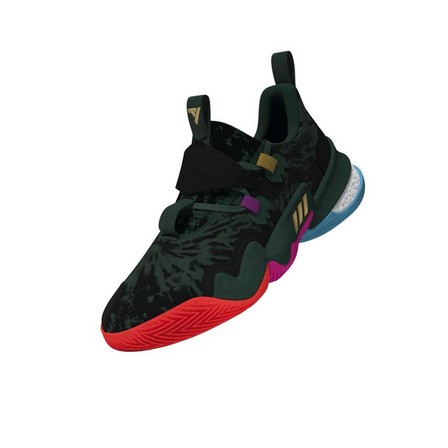 Unisex Trae Young 1 Shoes, Green, A701_ONE, large image number 13