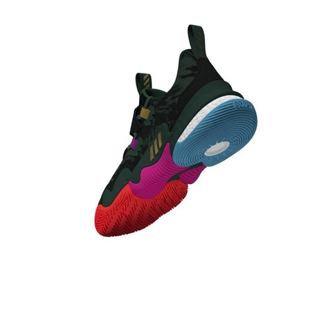 Unisex Trae Young 1 Shoes, Green, A701_ONE, large image number 14