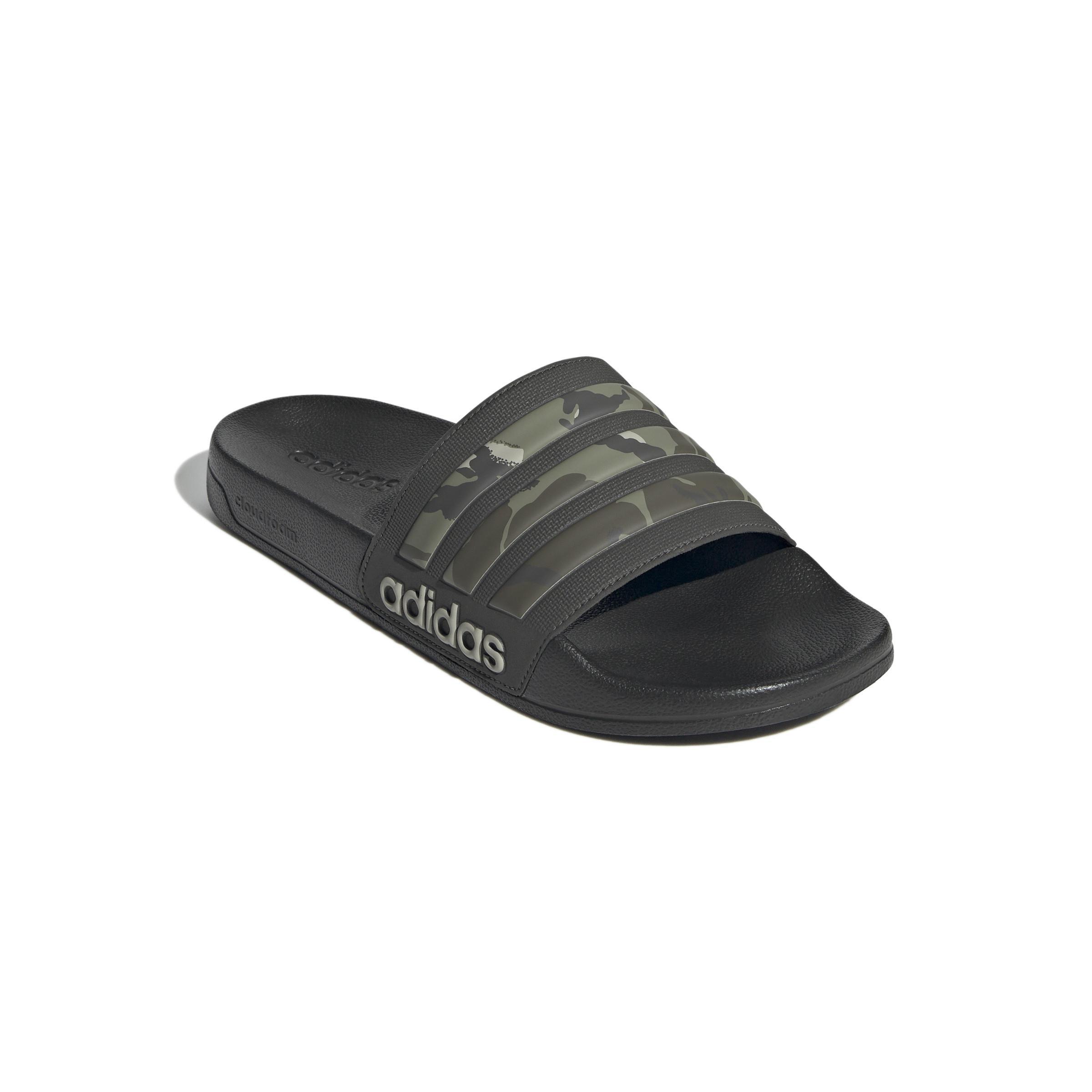 Unisex Adilette Shower Slides, Green, , large image number 1