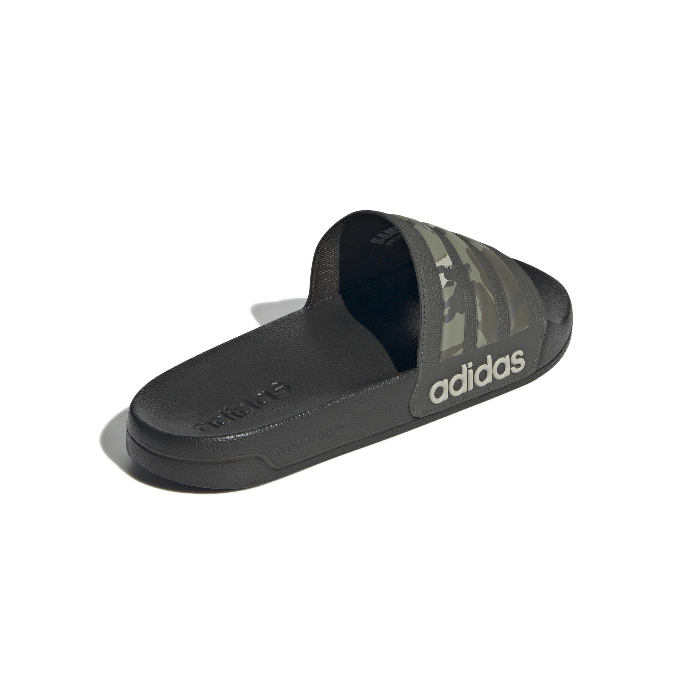 Unisex Adilette Shower Slides, Green, , large image number 2
