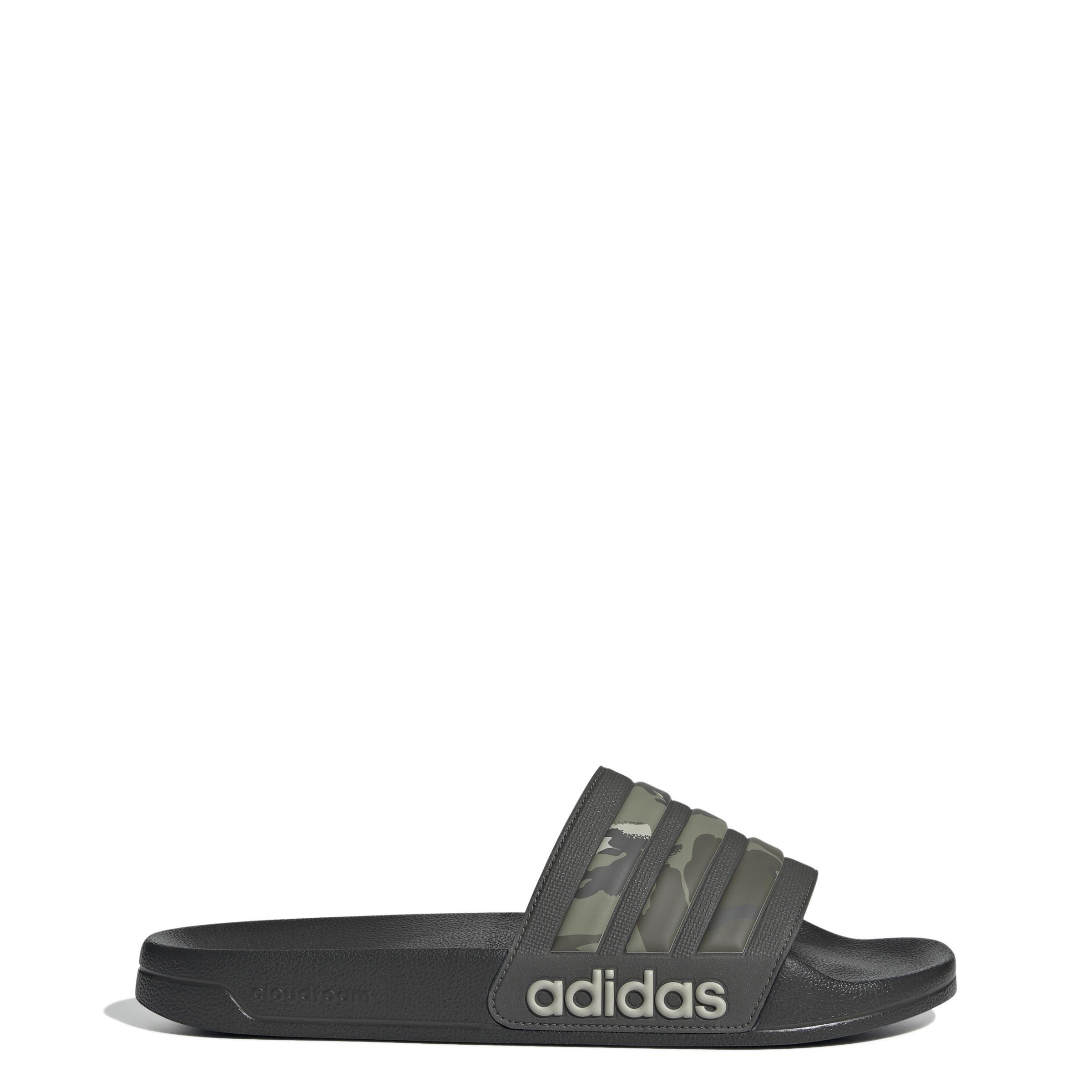 Unisex Adilette Shower Slides, Green, , large image number 9