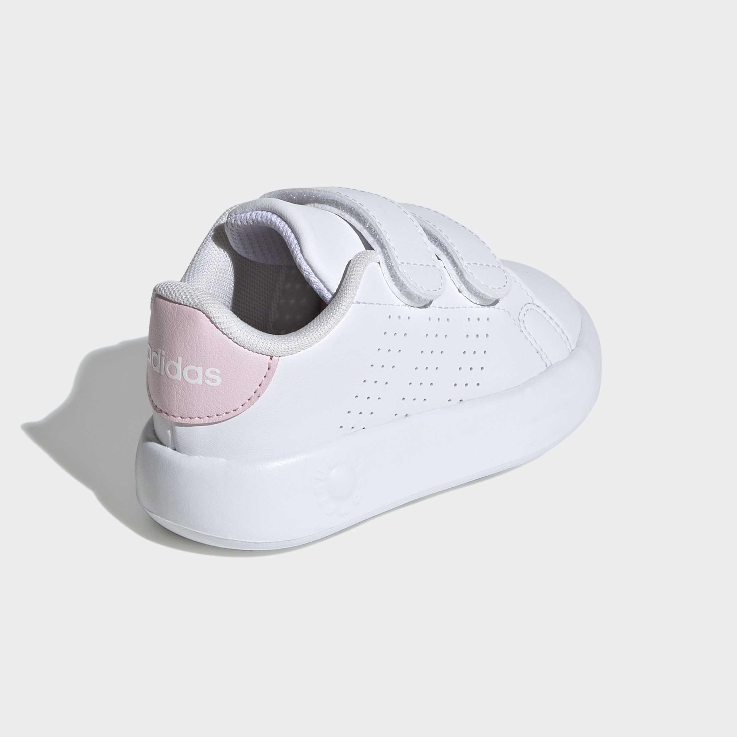 Kids Unisex Advantage Shoes, White, A701_ONE, large image number 3