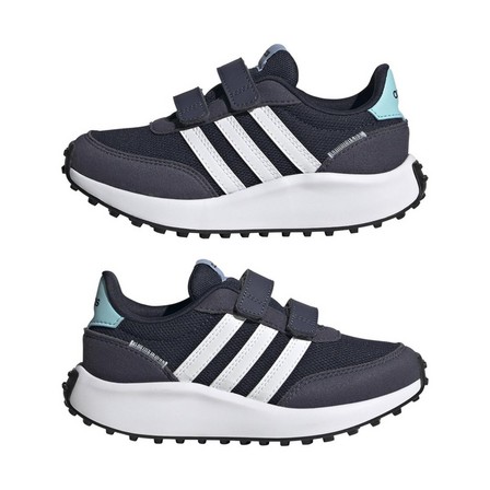 Unisex Kids Run 70S Shoes, Navy, A701_ONE, large image number 15