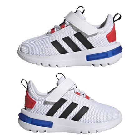 Unisex Kids Racer Tr23 Shoes, White, A701_ONE, large image number 7