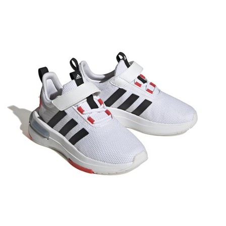 Unisex Kids Racer Tr23 Shoes, White, A701_ONE, large image number 1