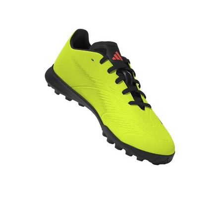 Kids Unisex Predator 24 League Turf Boots, Yellow, A701_ONE, large image number 5