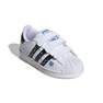 Unisex Kids Adidas Originals X Disney Superstar Shoes, White, A701_ONE, thumbnail image number 1