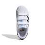 Unisex Kids Adidas Originals X Disney Superstar Shoes, White, A701_ONE, thumbnail image number 5