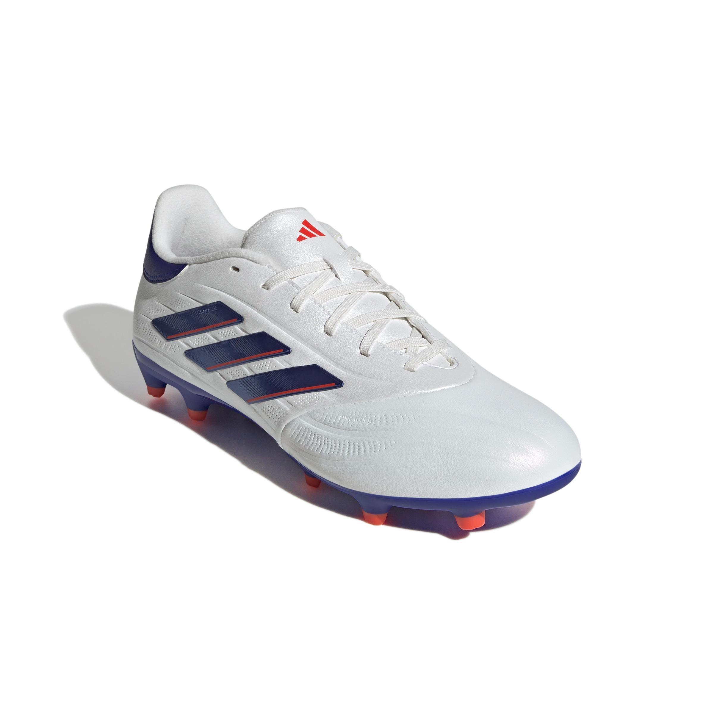 Copa Pure 2 League Firm Ground Boots, White, A701_ONE, large image number 0