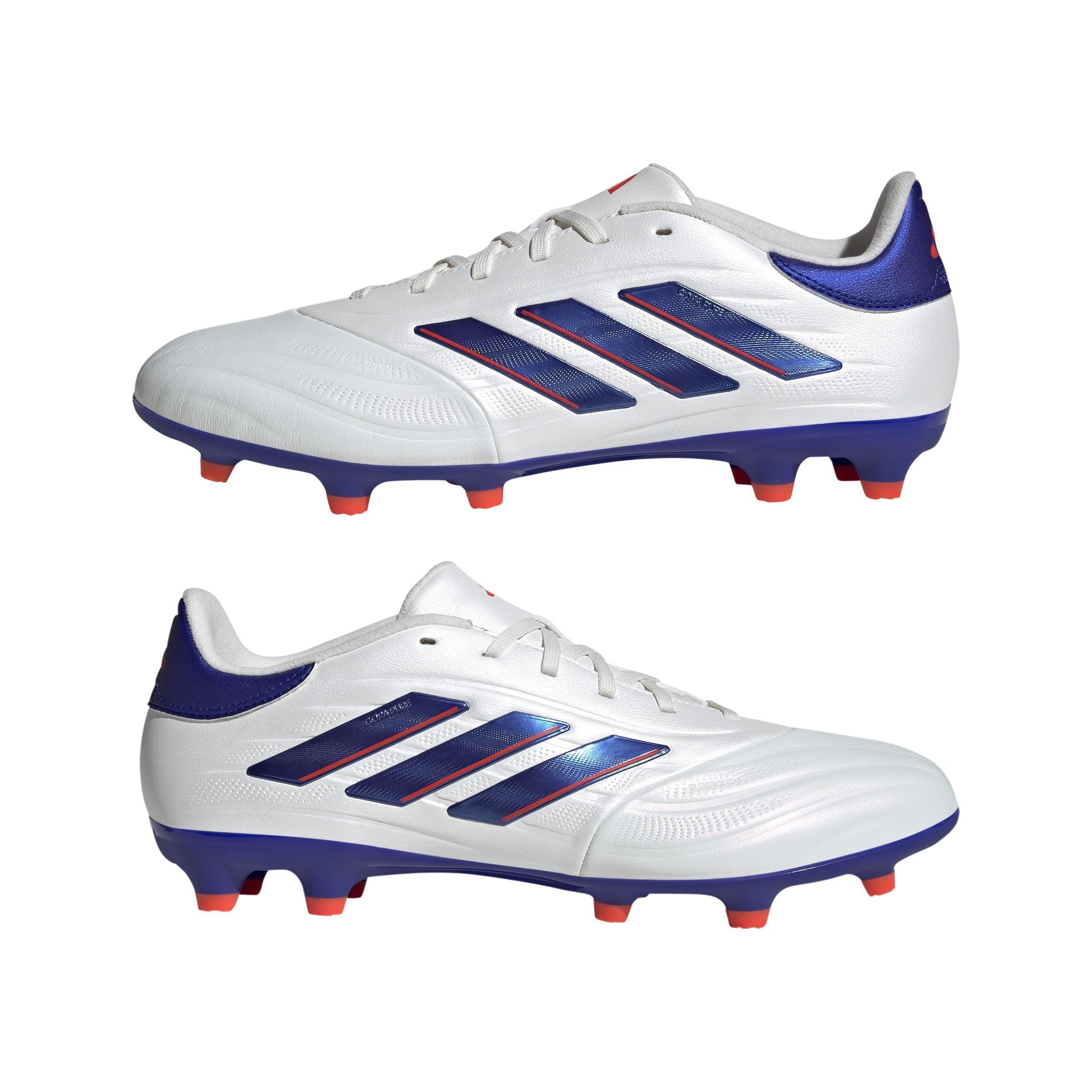 Copa Pure 2 League Firm Ground Boots, White, A701_ONE, large image number 12