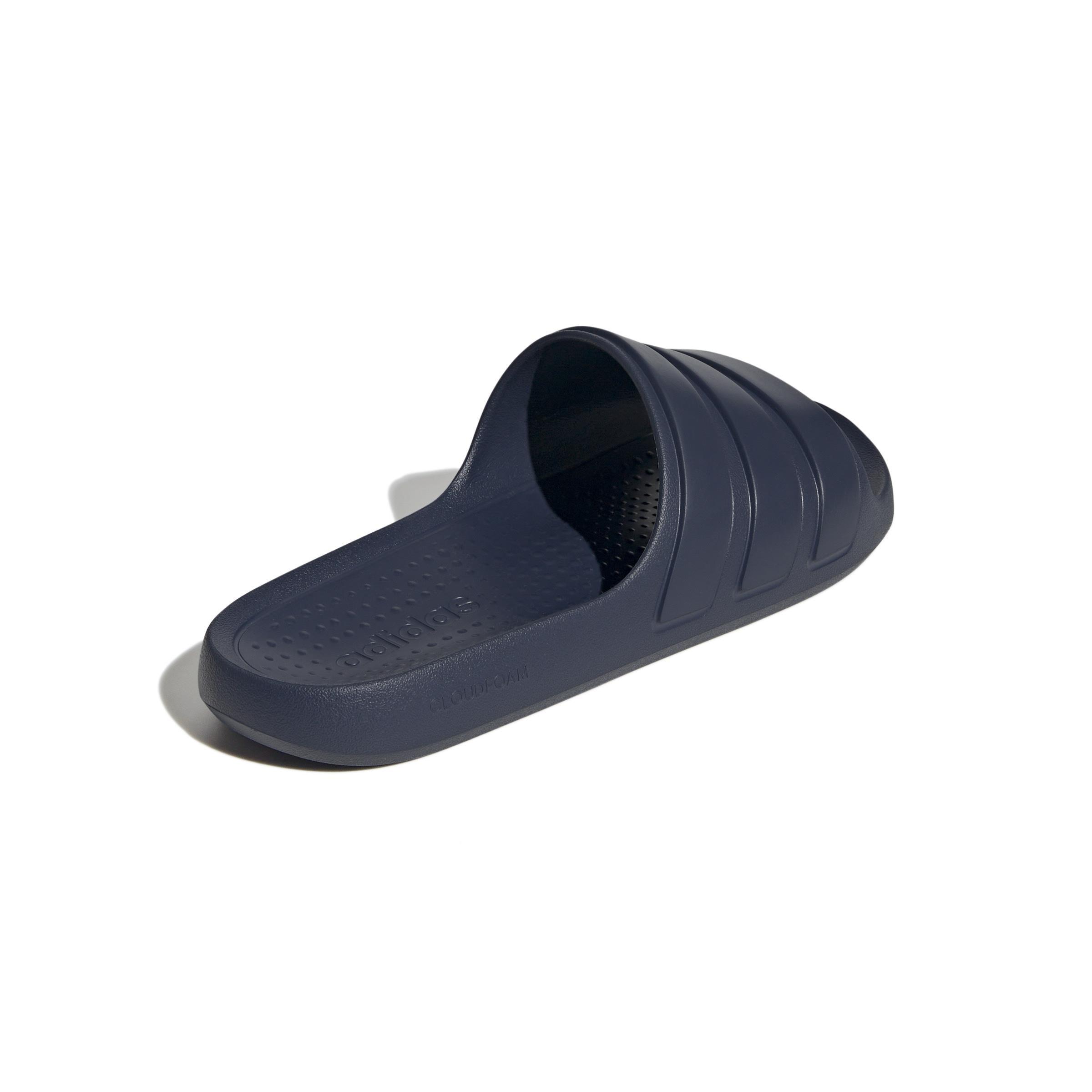 Unisex Adilette Flow Slides, Blue, A701_ONE, large image number 3