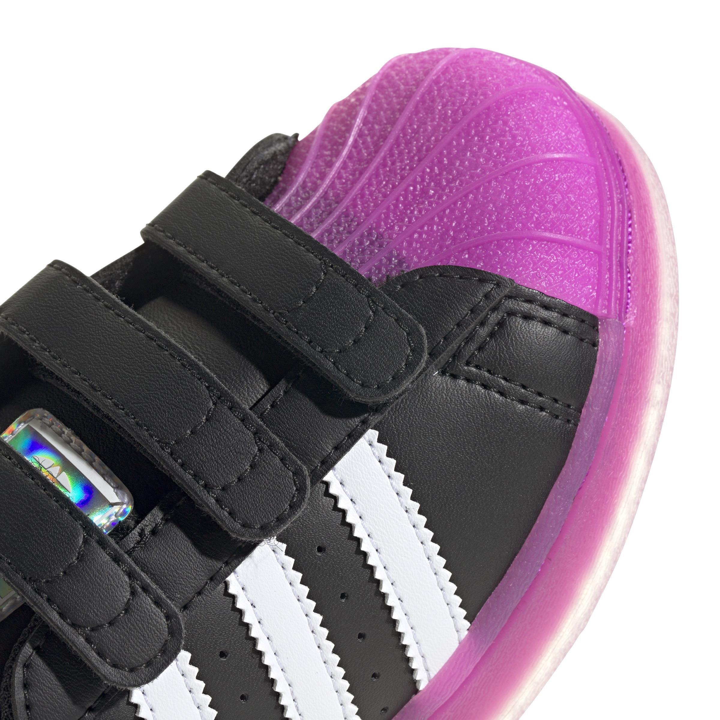 Unisex Kids Superstar LED Lights Comfort Closure Shoes, Black, , large image number 6