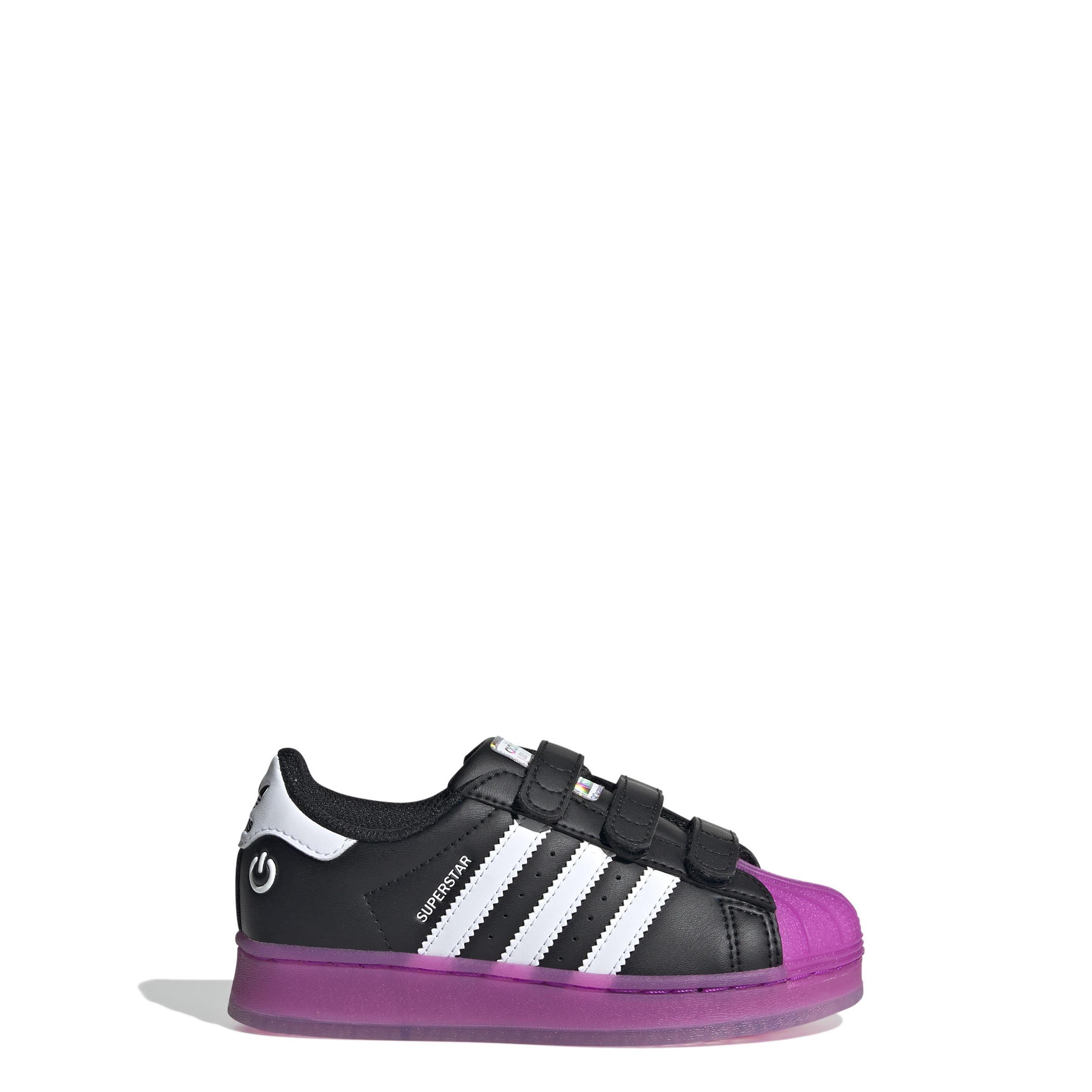 Unisex Kids Superstar LED Lights Comfort Closure Shoes, Black, , large image number 12