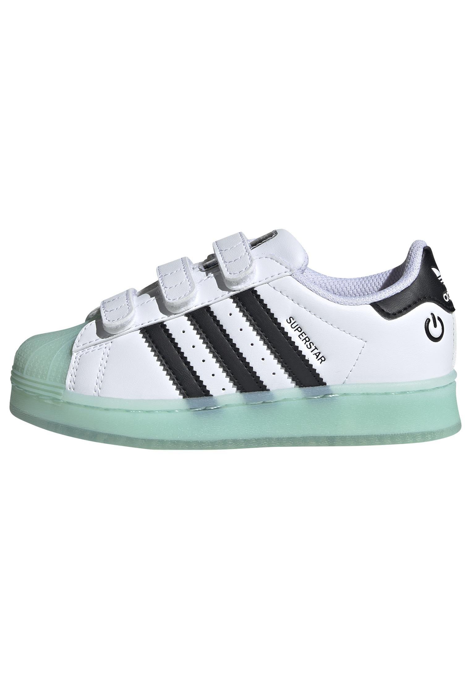 Unisex Kids Superstar LED Lights Comfort Closure Shoes, White, , large image number 10