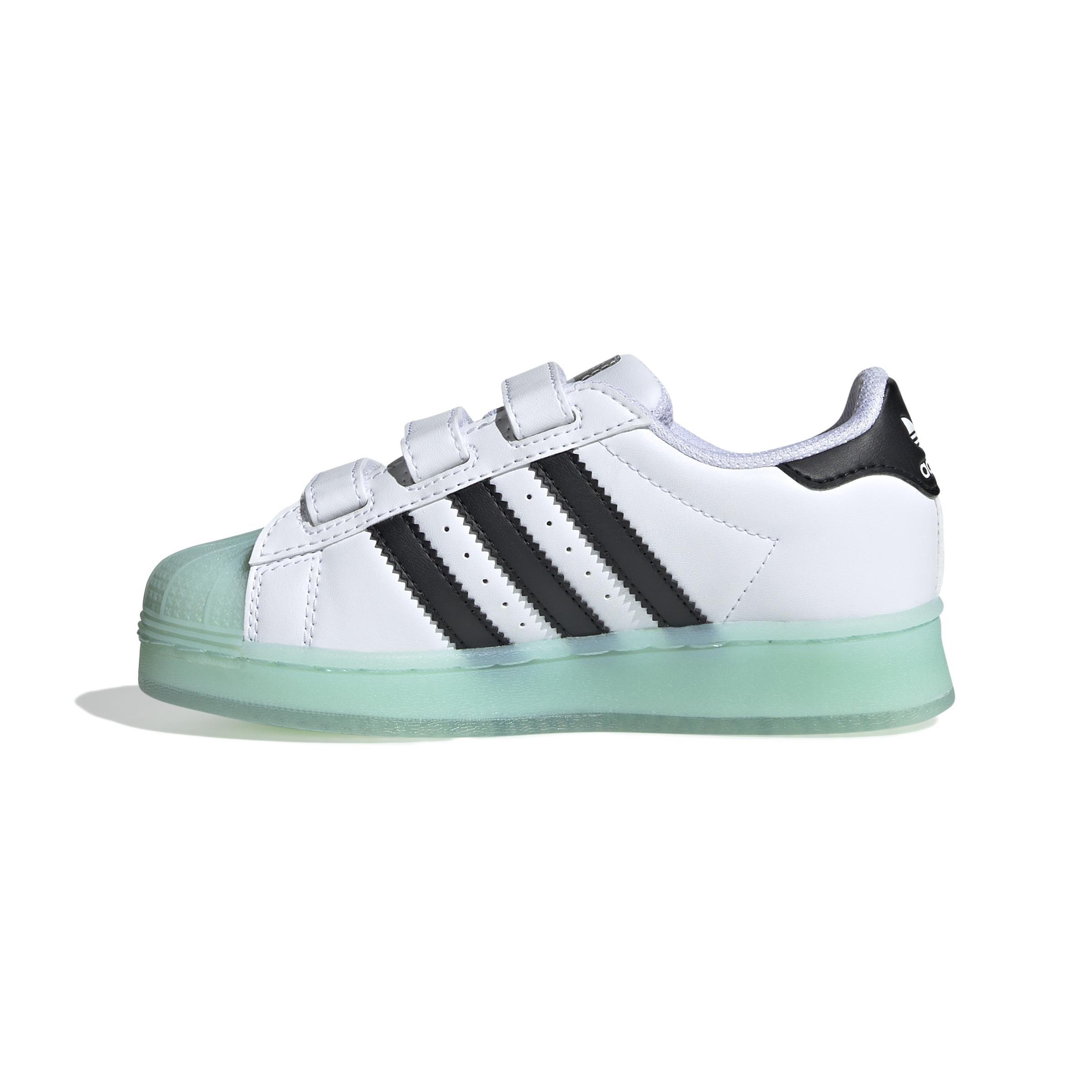 Unisex Kids Superstar LED Lights Comfort Closure Shoes, White, , large image number 13