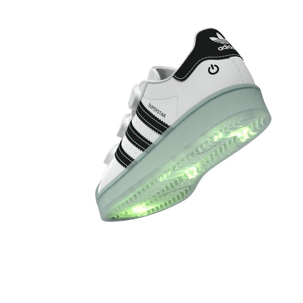 Unisex Kids Superstar LED Lights Comfort Closure Shoes, White, , large image number 14