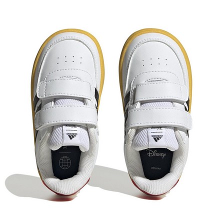 Unisex Kids Adidas Breaknet X Disney Shoes, White, A701_ONE, large image number 9