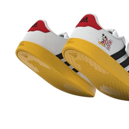 Unisex Kids Adidas Breaknet X Disney Shoes, White, A701_ONE, large image number 13