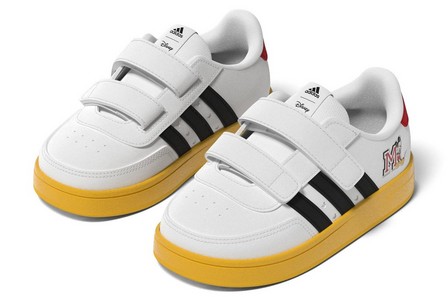 Unisex Kids Adidas Breaknet X Disney Shoes, White, A701_ONE, large image number 14
