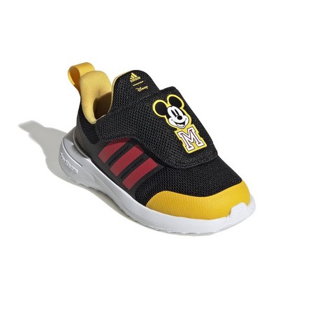 Unisex Kids Adidas Fortarun X Disney Shoes, Black, A701_ONE, large image number 1