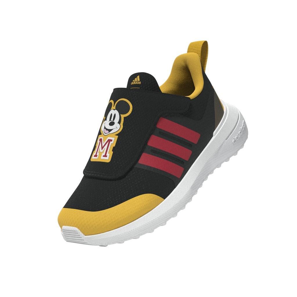 Unisex Kids Adidas Fortarun X Disney Shoes, Black, A701_ONE, large image number 11