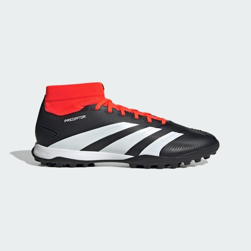 adidas - Unisex Predator 24 League Turf Boots, Black
