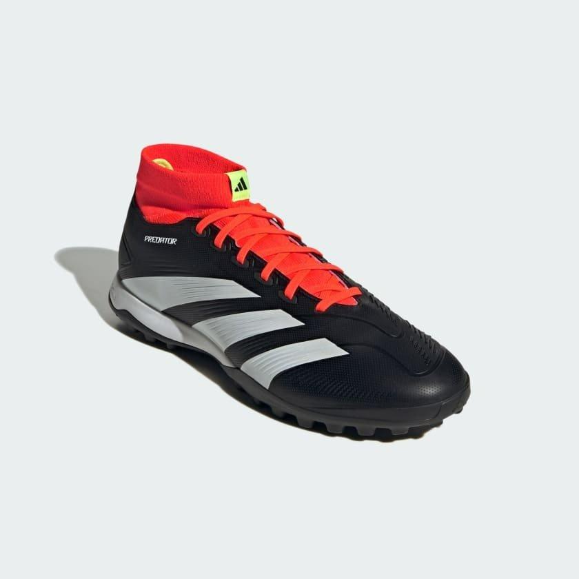 adidas - Unisex Predator 24 League Turf Boots, Black