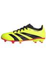 Kids Unisex Predator League Firm Ground Football Boots, Yellow, A701_ONE, thumbnail image number 12