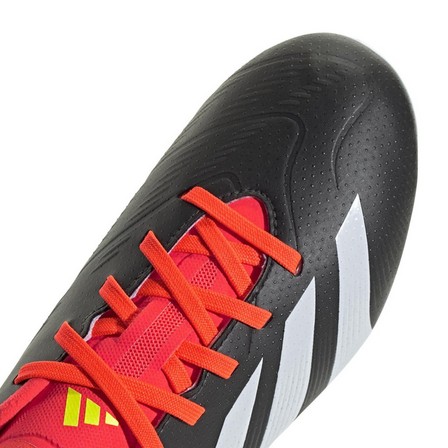 Unisex Kids Predator League Firm Ground Football Boots, Multicolour, A701_ONE, large image number 4