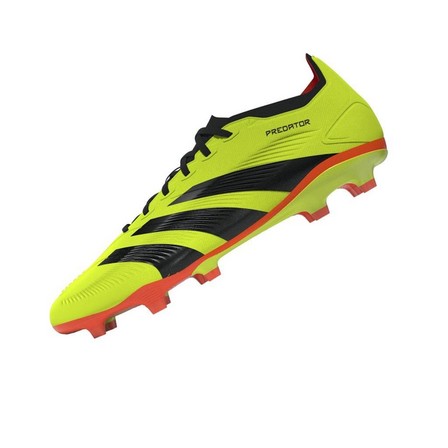Unisex Predator League Firm Ground Football Boots, Yellow, A701_ONE, large image number 14
