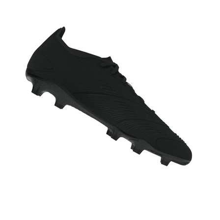 Unisex Predator League Firm Ground Football Boots, Black, A701_ONE, large image number 6