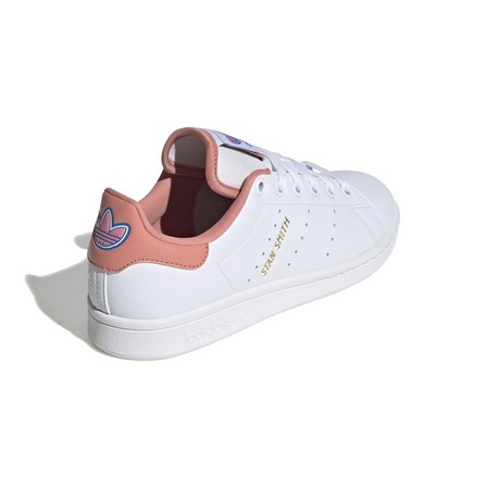 Kids Unisex Stan Smith Shoes, White, A701_ONE, large image number 3