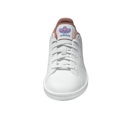 Kids Unisex Stan Smith Shoes, White, A701_ONE, large image number 10