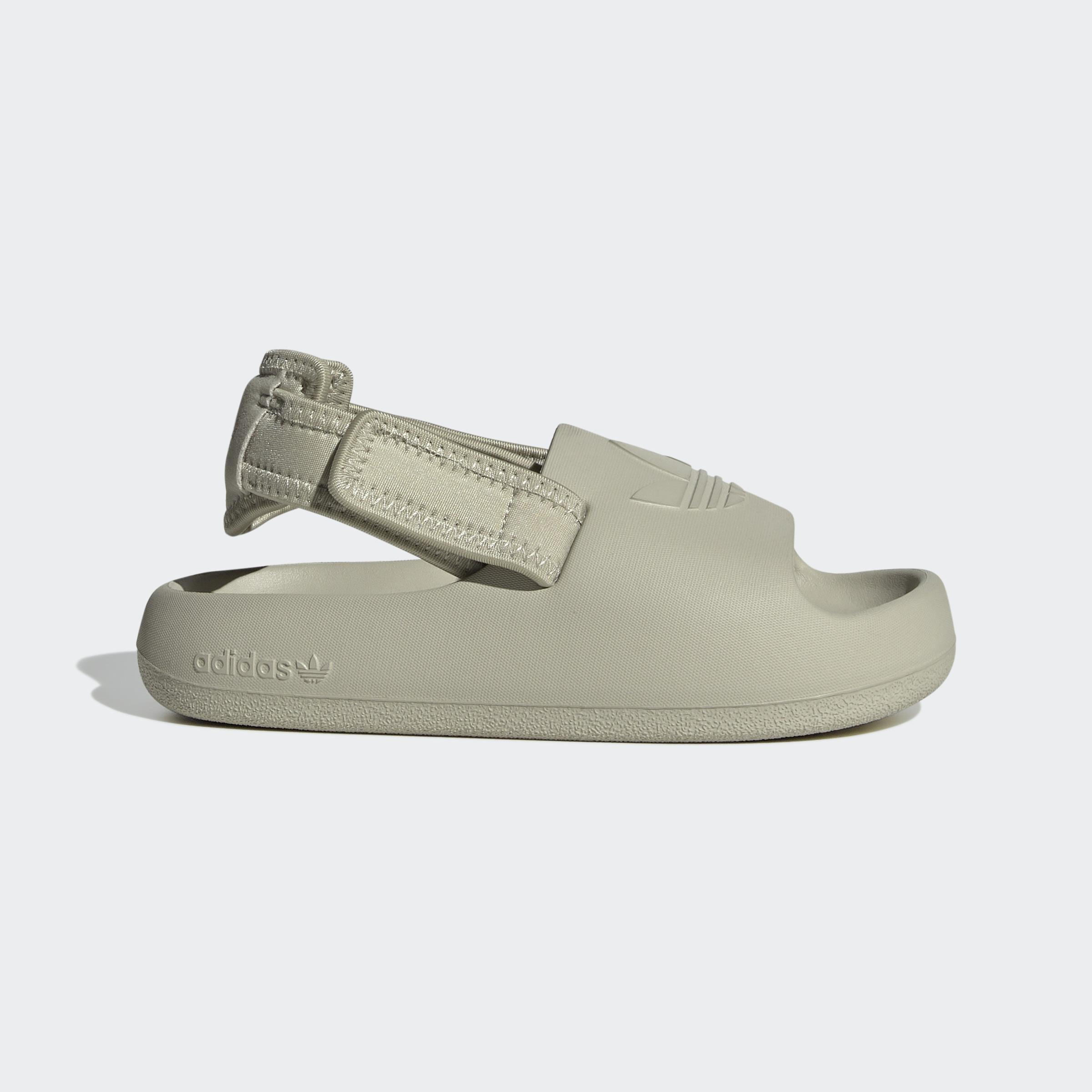 Kids Unisex Adifom Adilette Slides, Beige, A701_ONE, large image number 0