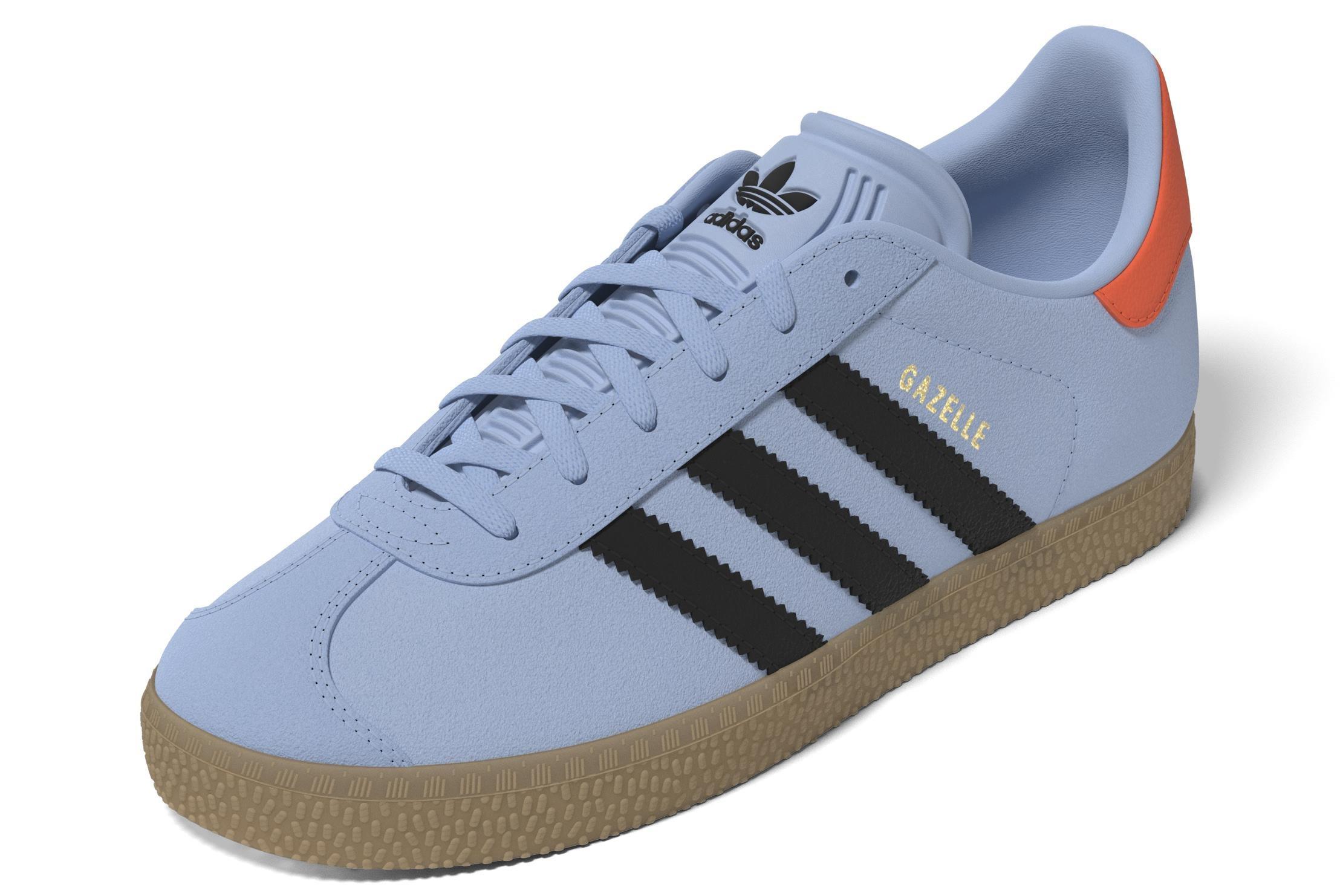 Kids Unisex Gazelle Shoes, Blue, , large image number 7