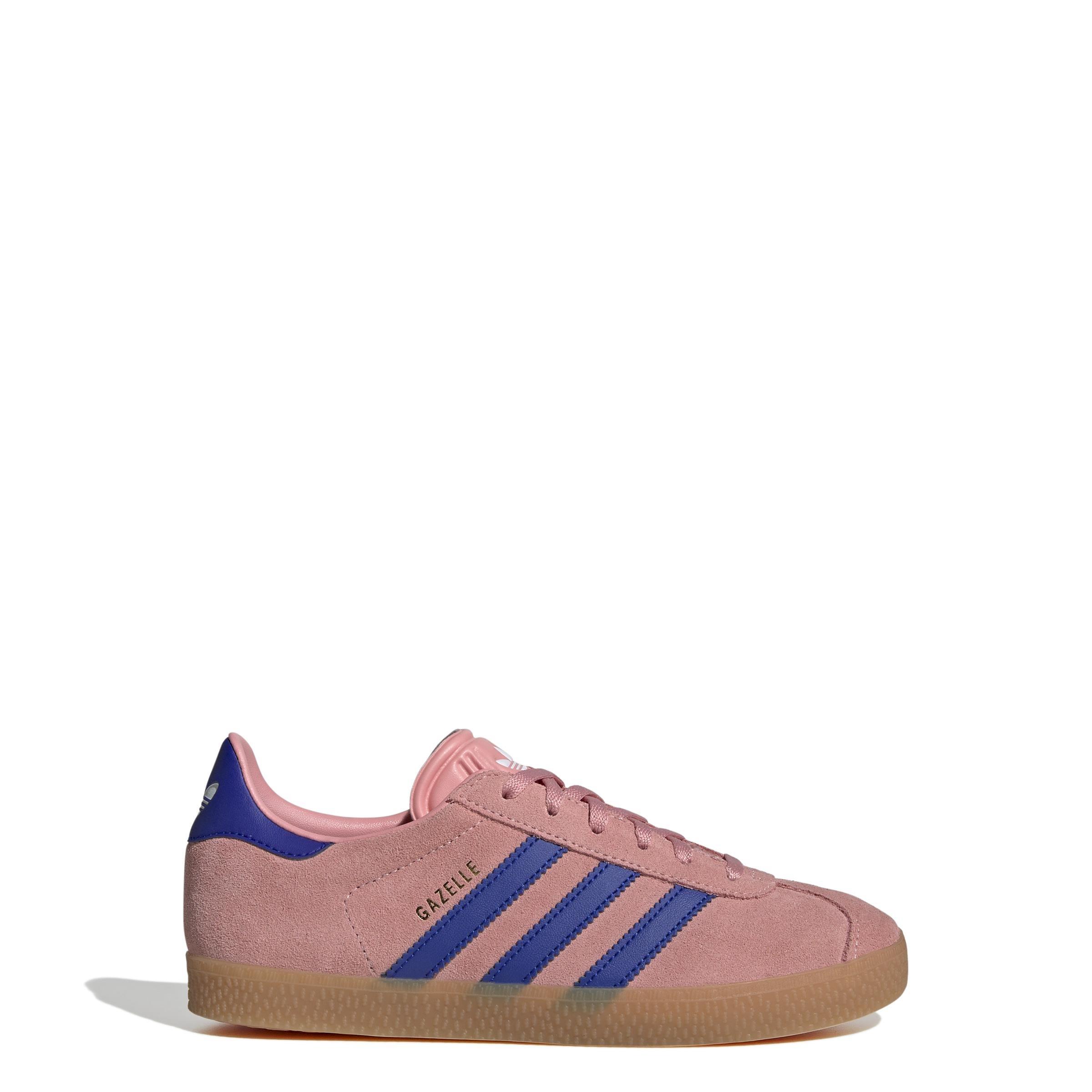 Kids Unisex Gazelle Shoes, Pink, A701_ONE, large image number 7