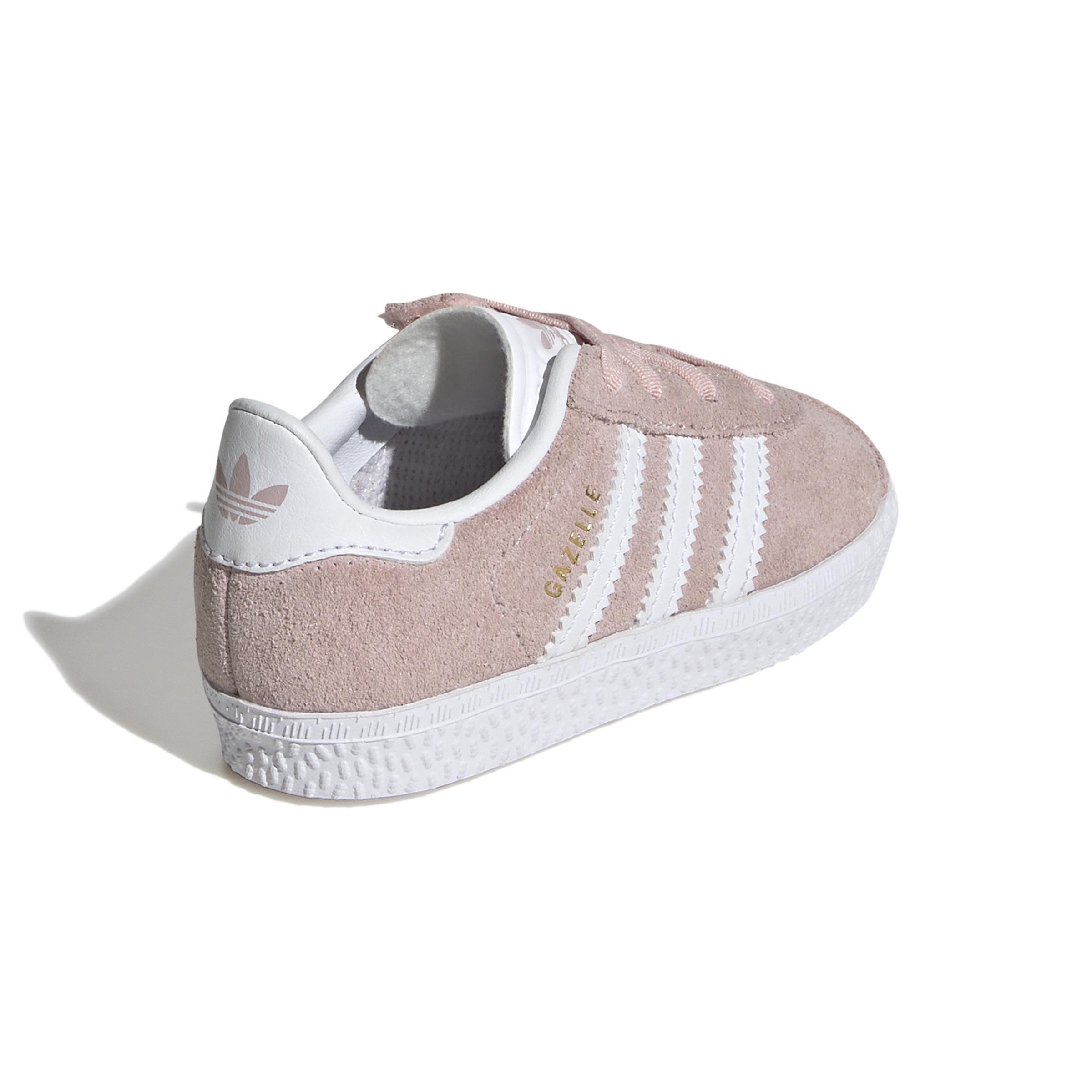 Unisex Gazelle Comfort Closure Elastic Laces Shoes, Pink, A701_ONE, large image number 2