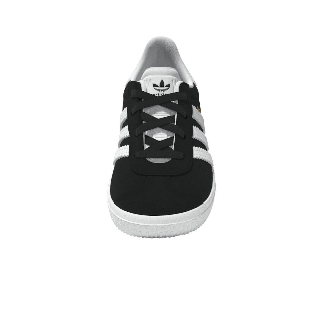 Unisex Kids Gazelle Comfort Closure Elastic Laces Shoes, Black, A701_ONE, large image number 14