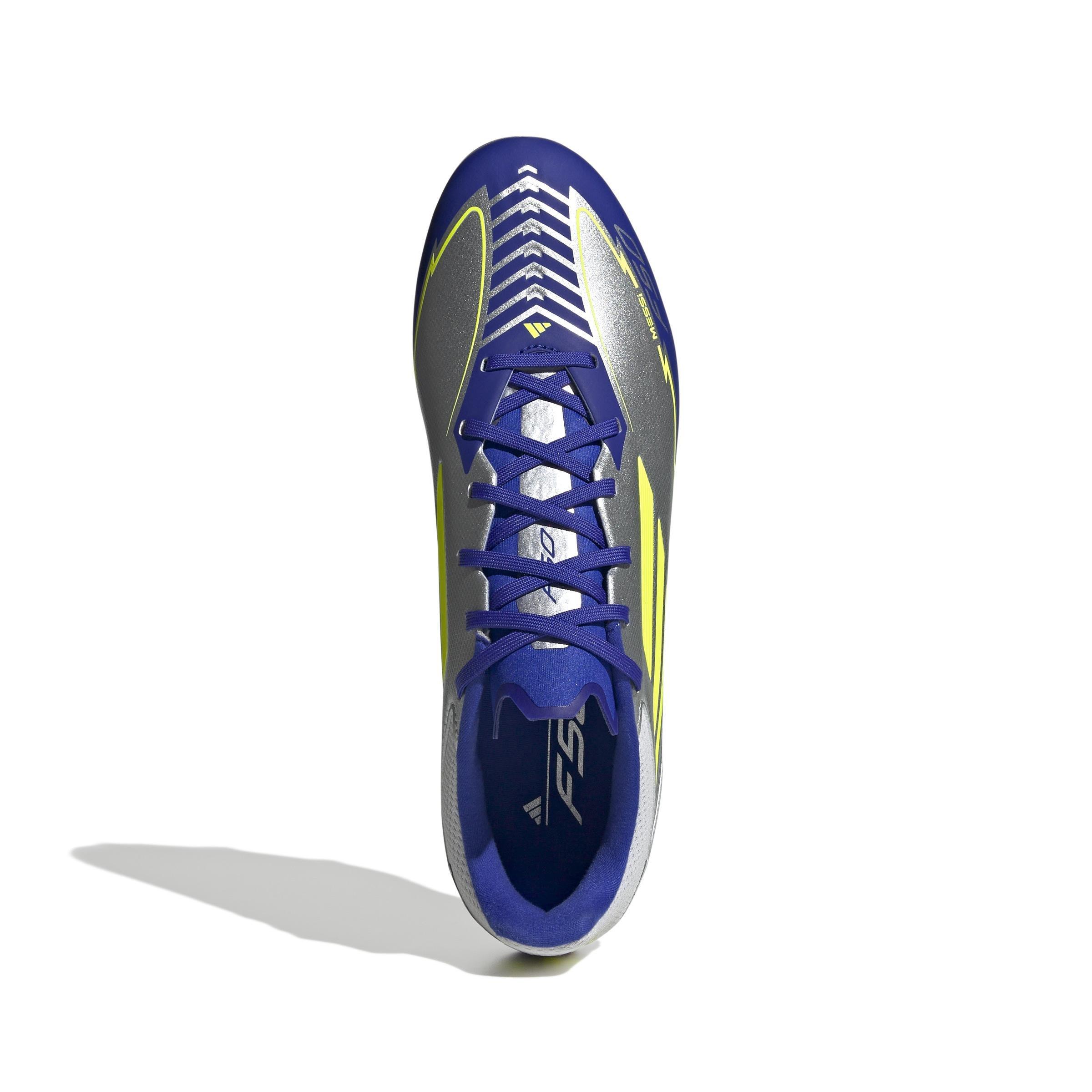 Unisex F50 League Messi Firm/Multi-Ground Boots, Grey, , large image number 1