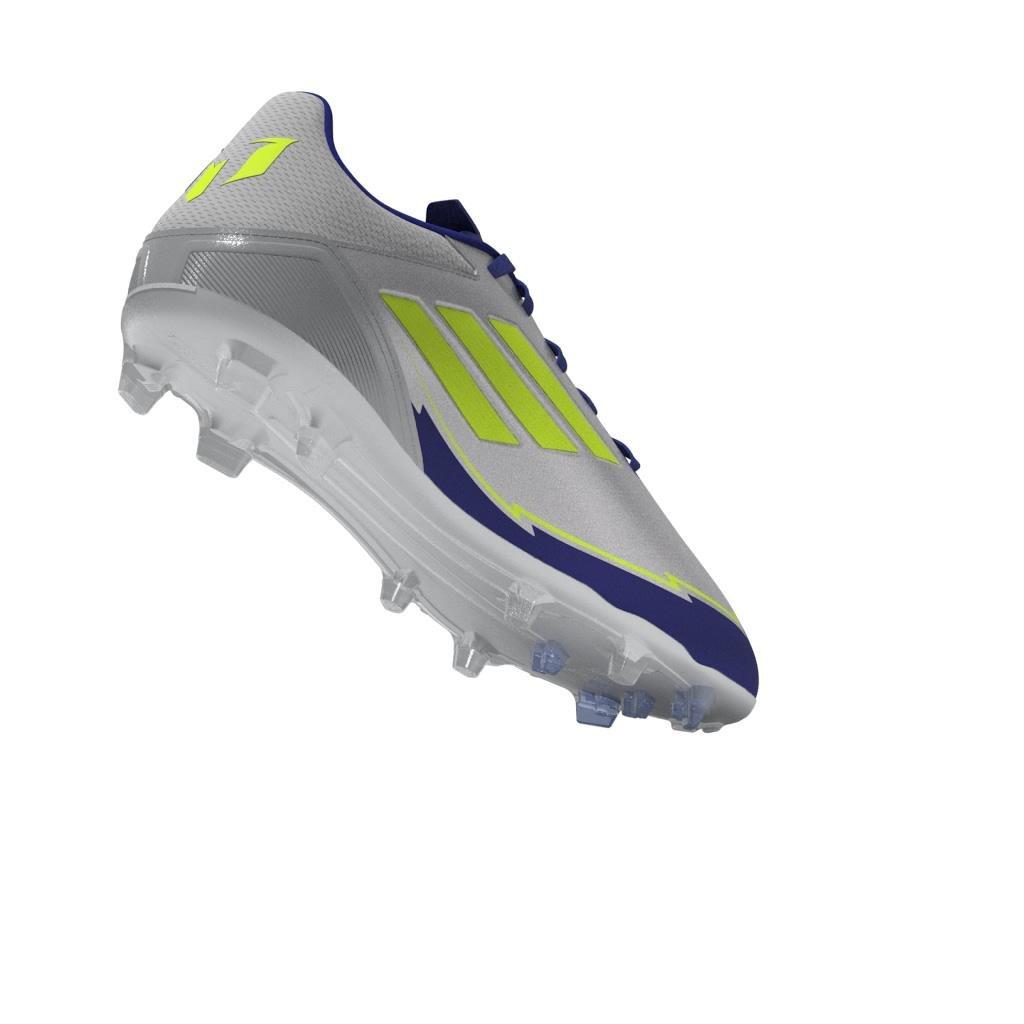 Unisex F50 League Messi Firm/Multi-Ground Boots, Grey, , large image number 8