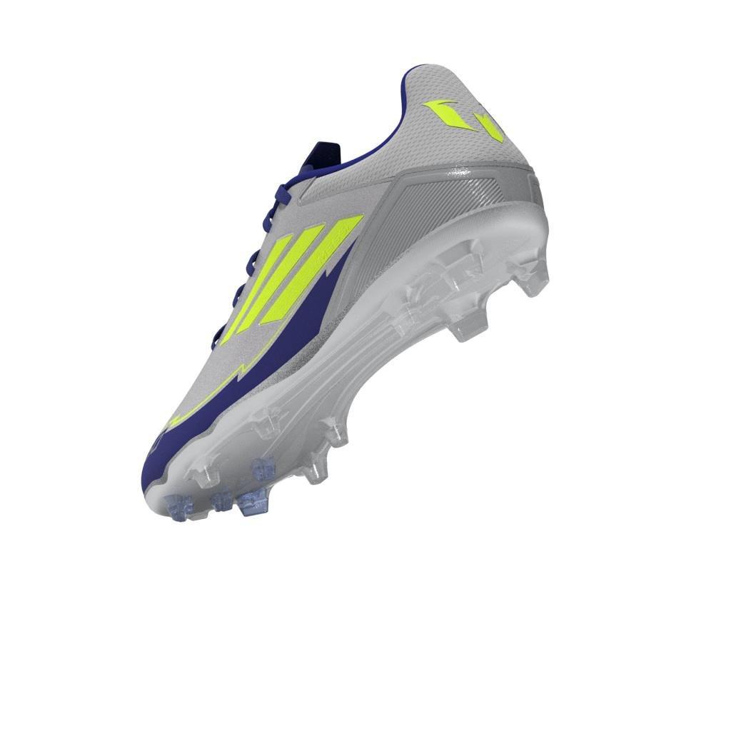 Unisex F50 League Messi Firm/Multi-Ground Boots, Grey, , large image number 14