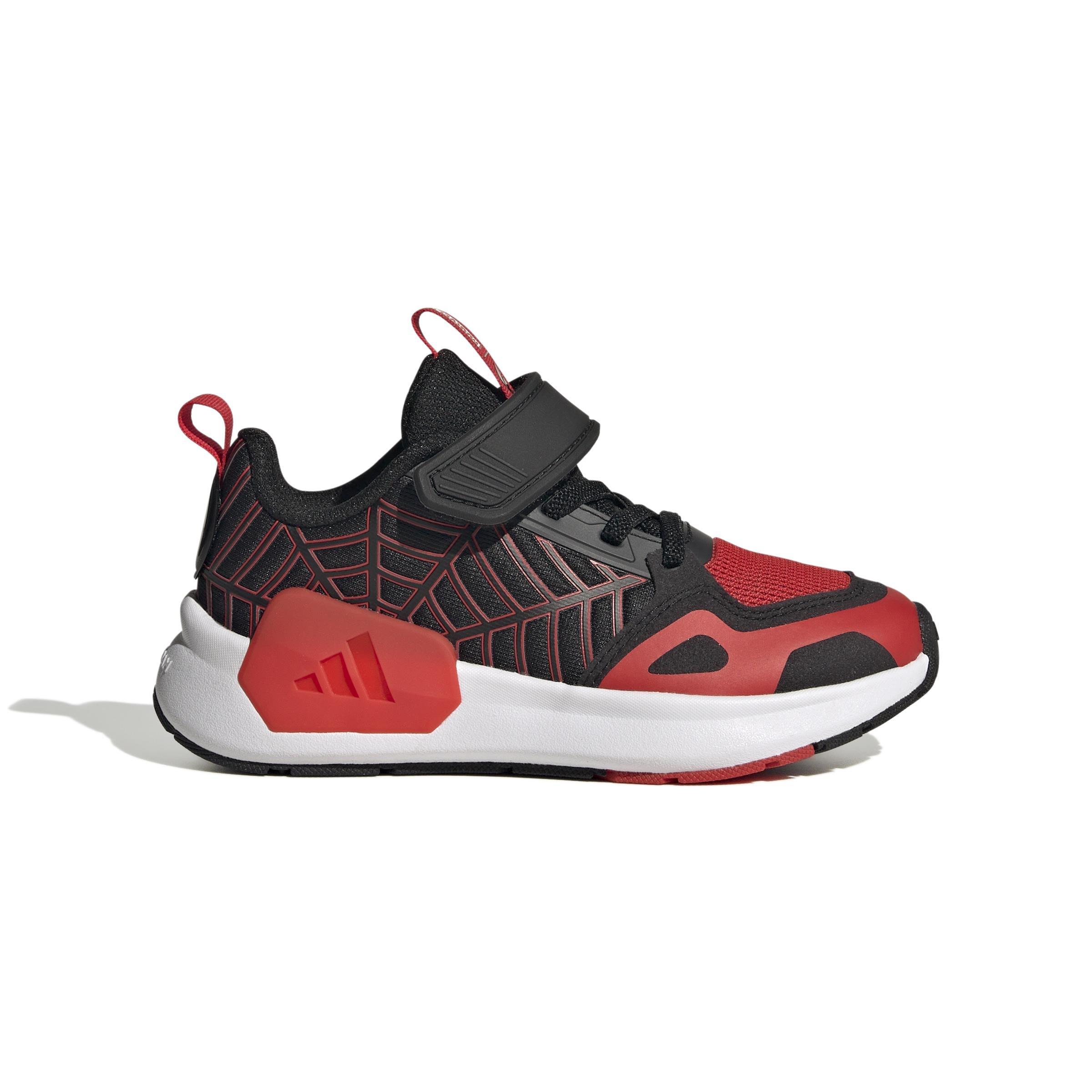 Unisex Kids adidas Marvel Spider-Man Runner Shoes, Black, , large image number 0