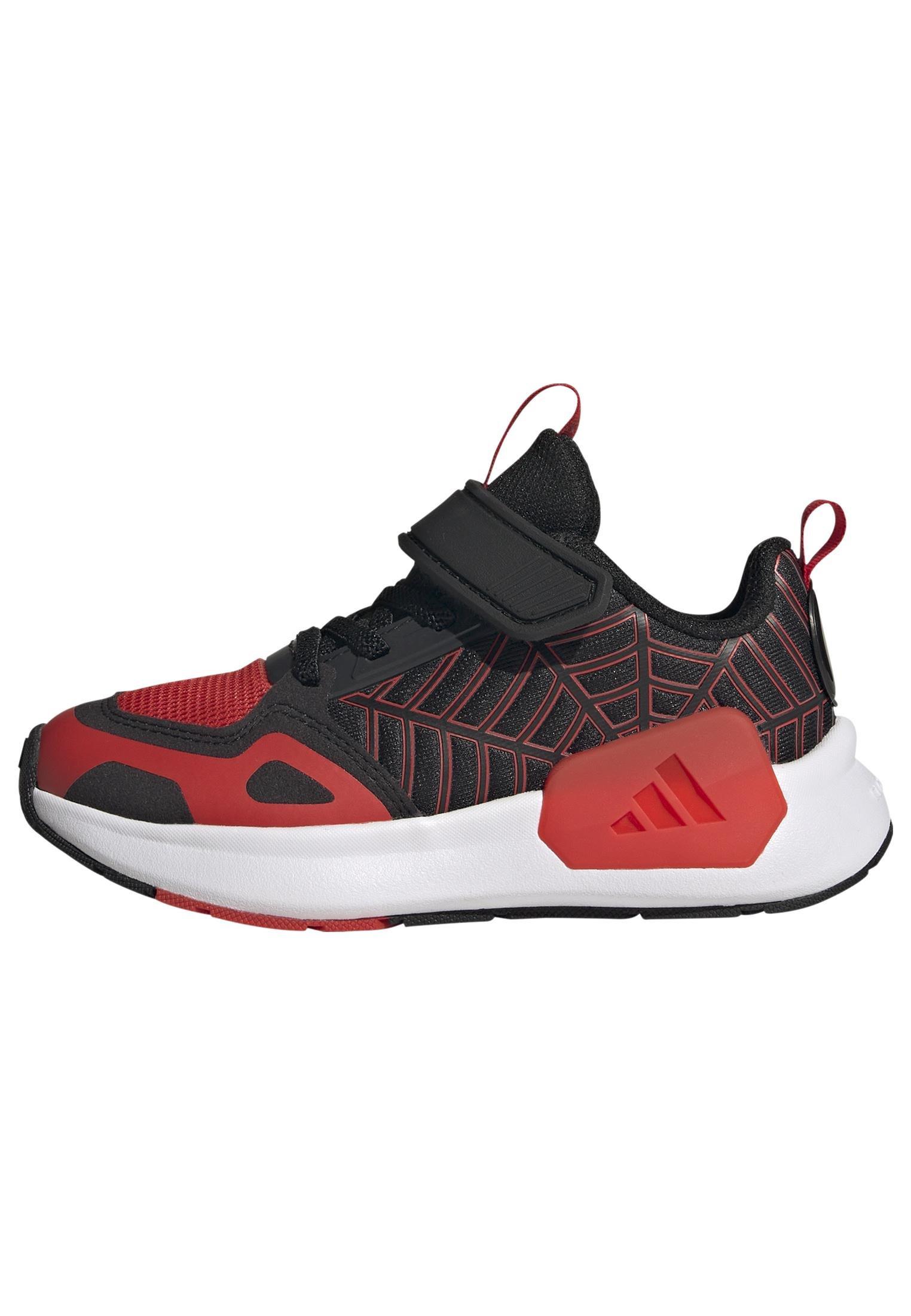 Unisex Kids adidas Marvel Spider-Man Runner Shoes, Black, A701_ONE, large image number 6