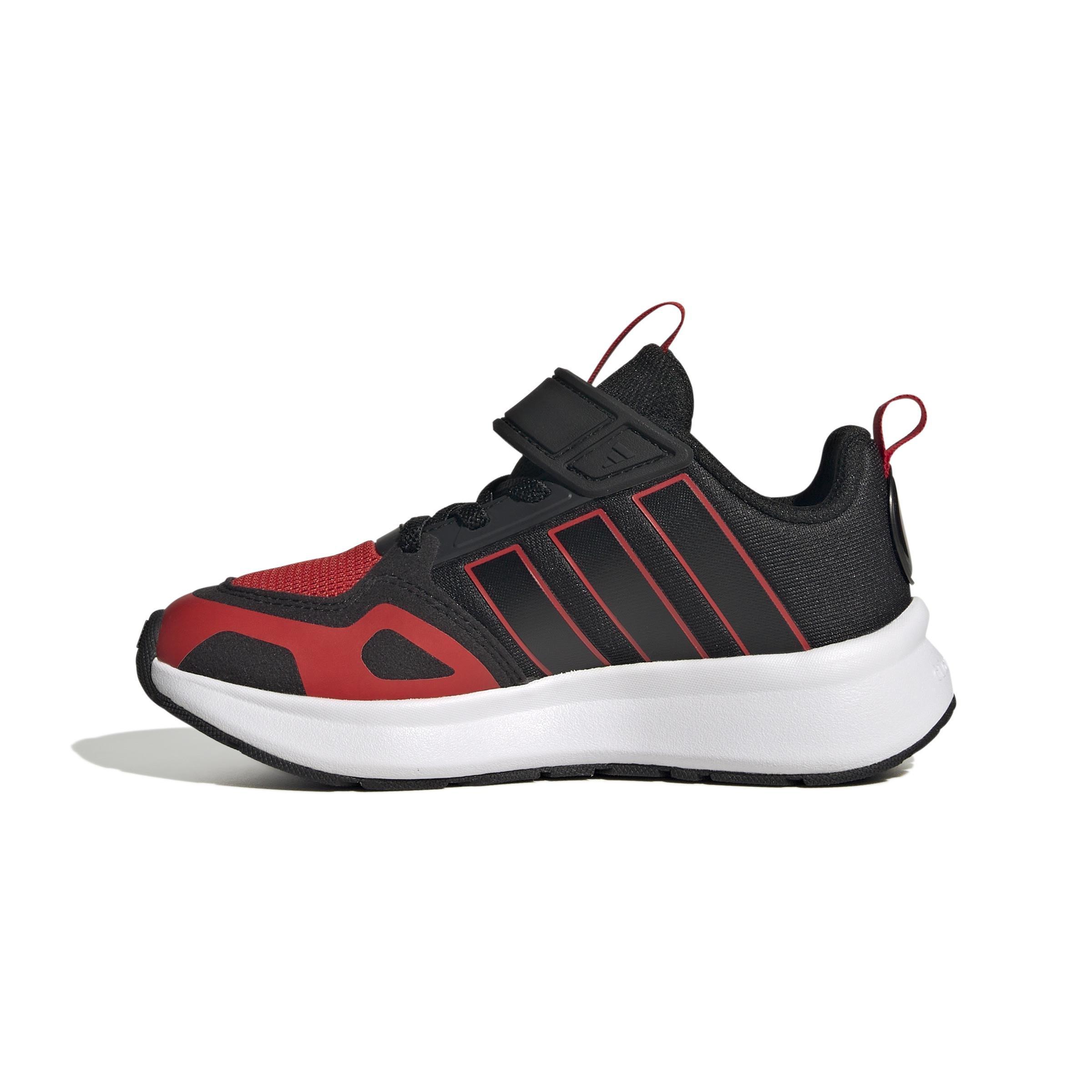 Unisex Kids adidas Marvel Spider-Man Runner Shoes, Black, A701_ONE, large image number 7