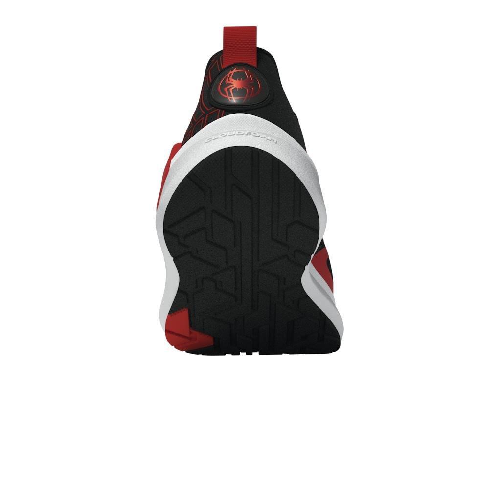Unisex Kids adidas Marvel Spider-Man Runner Shoes, Black, A701_ONE, large image number 9